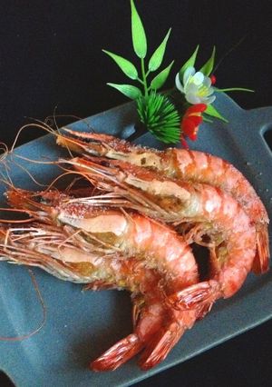 おせちやおつまみに焼くだけ！海老の塩焼き-レシピのメイン写真