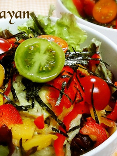 無塩料理☆アボカドクリームパスタサラダ-レシピのメイン写真