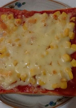 ピザ風トースト-レシピのメイン写真