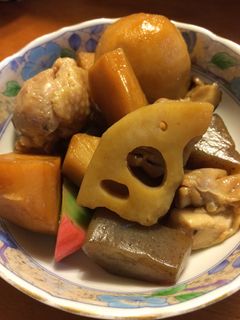 北海道実家のうま煮(煮しめ・おせち)-レシピのメイン写真