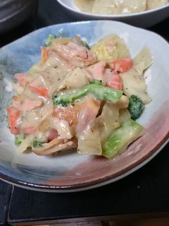 ☆じゃがいもと塩鮭のクリーム煮☆-レシピのメイン写真