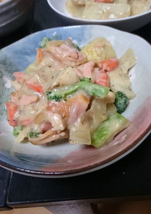 ☆じゃがいもと塩鮭のクリーム煮☆-レシピのメイン写真