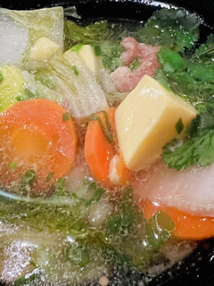 タイ人直伝!豚コマと卵豆腐の田舎スープ♡-レシピのメイン写真