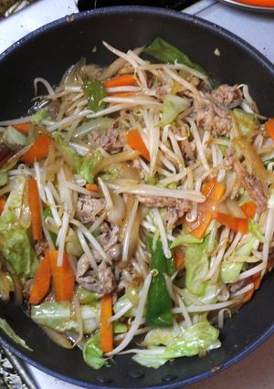 “昭和の定食屋の焼肉”こと甘辛肉野菜炒め-レシピのメイン写真