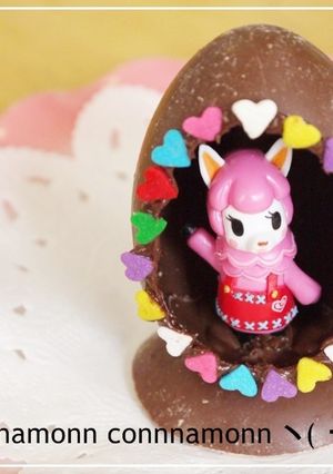 チョコエッグアート＊イースター-レシピのメイン写真