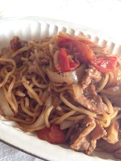 やみつき エスニック焼きそば-レシピのメイン写真