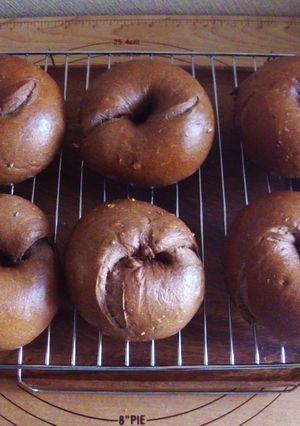 おやつのチョコレートベーグル-レシピのメイン写真