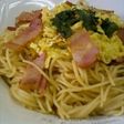 大葉にんにく醤油なパスタ