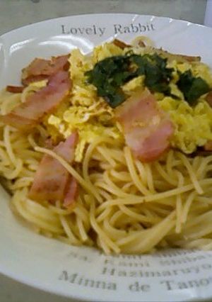 大葉にんにく醤油なパスタ-レシピのメイン写真