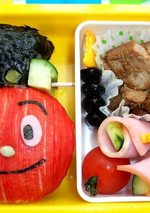 幼稚園のお弁当（１０月４週目）-レシピのメイン写真