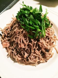 塩昆布と和えるさっぱり蕎麦-レシピのメイン写真