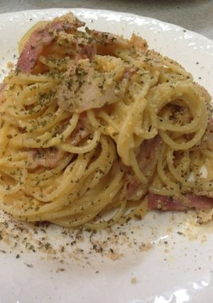 シェフ直伝！フライパンひとつカルボナーラ-レシピのメイン写真