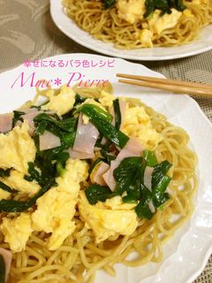 パパッと簡単*ニラ玉やきそば-レシピのメイン写真