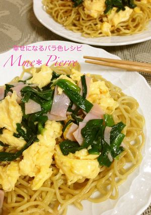 パパッと簡単＊ニラ玉やきそば-レシピのメイン写真