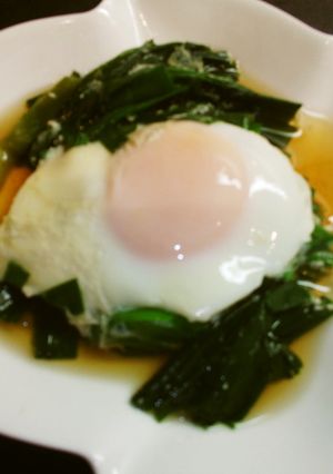麺つゆで☆ニラ卵☆　煮びたし風-レシピのメイン写真