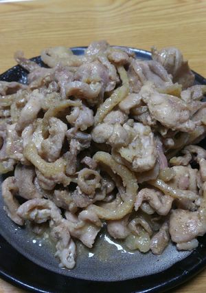 簡単♪かしわバター炒め♪-レシピのメイン写真