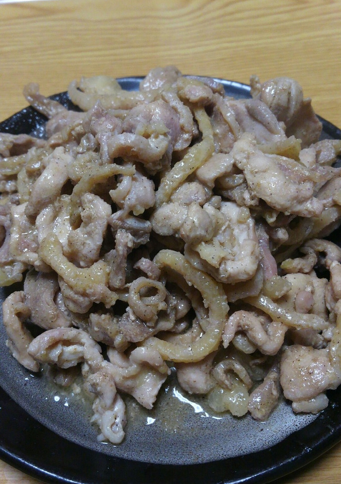 簡単♪かしわバター炒め♪-レシピのメイン写真