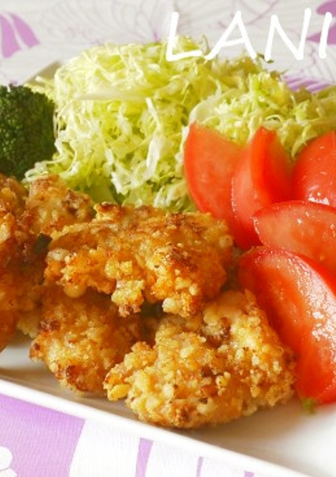とり天　揚げずにおかき衣でサクサク-レシピのメイン写真
