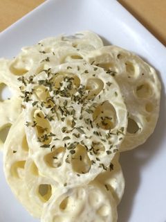 かんたん☆れんこんのマヨ和え-レシピのメイン写真