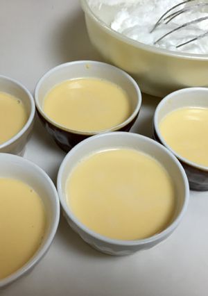 材料3つで簡単蒸しプリン-レシピのメイン写真