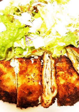 豚肉と梅干しのミルフィーユ揚げ-レシピのメイン写真