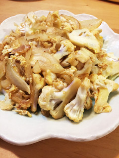 カリフラワー炒め-レシピのメイン写真
