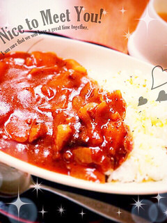 トマトジュース入りハヤシライス-レシピのメイン写真