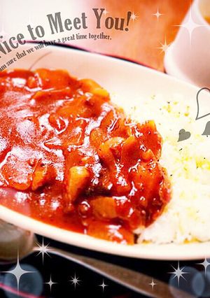 トマトジュース入りハヤシライス-レシピのメイン写真