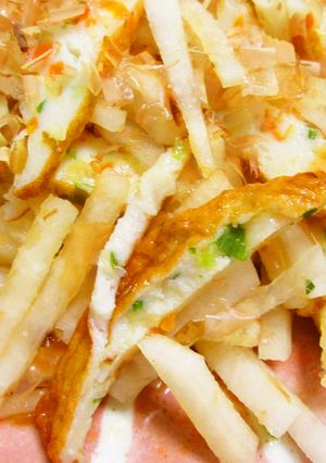 大根と薩摩揚げ鰹節とポン酢でさっぱりと♪-レシピのメイン写真