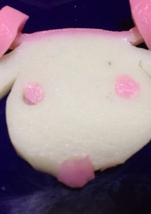 一分で出来て無駄がない羊の飾り切り-レシピのメイン写真
