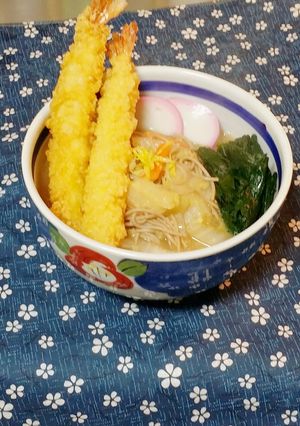 あったまる♪とろとろ柚味噌蕎麦-レシピのメイン写真
