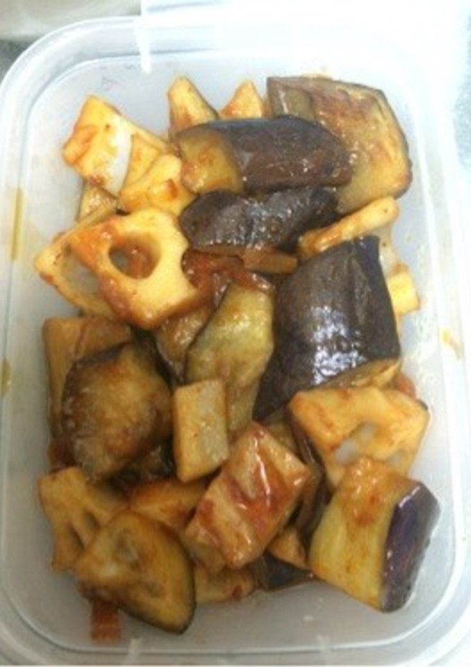 茄子と蓮根の味噌炒め-レシピのメイン写真