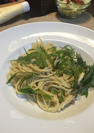 殻イカ(コブシメ)の塩辛で作るパスタ-レシピのメイン写真