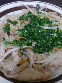もやしと豚バラのにらポン酢がけ-レシピのメイン写真