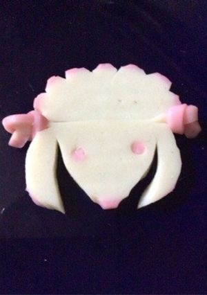 #干支かまぼこ！ひつじのかまぼこ飾り切り-レシピのメイン写真
