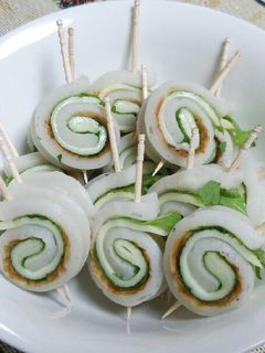 ちくわチーズシソ巻き-レシピのメイン写真