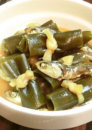 昆布巻きと小魚の柔らか煮-レシピのメイン写真