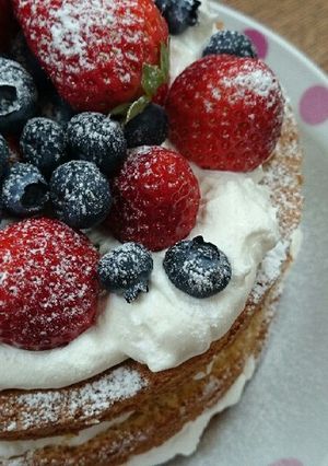不器用さんでも大丈夫！ネイキッドケーキ♡-レシピのメイン写真