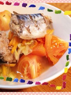 サバ缶のトマト煮-レシピのメイン写真