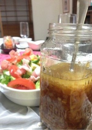玉ねぎとにんにくの基本の簡単ドレッシング-レシピのメイン写真