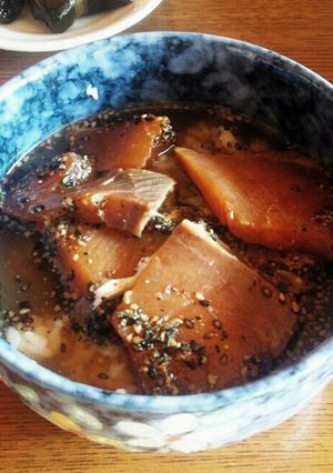 簡単残った刺身☆ブリ茶漬け-レシピのメイン写真