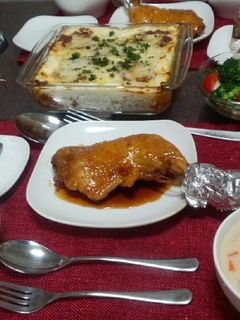 【備忘録】クリスマス和風ローストチキン-レシピのメイン写真