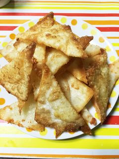 チーズワンタン揚げ-レシピのメイン写真