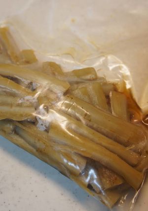 叩きごぼう(おせち料理）　-レシピのメイン写真