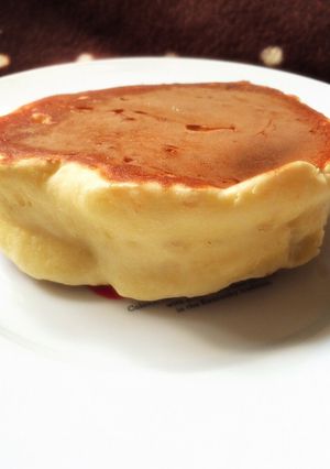 餅の力！？膨らむホットケーキ-レシピのメイン写真