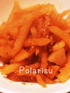 大根のゴマきんぴら-レシピのメイン写真