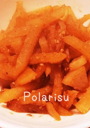 大根のゴマきんぴら-レシピのメイン写真