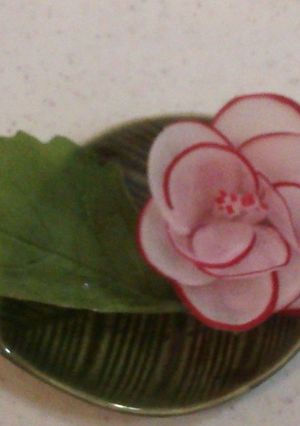 お節や記念日の料理にラディッシュのお花❤-レシピのメイン写真
