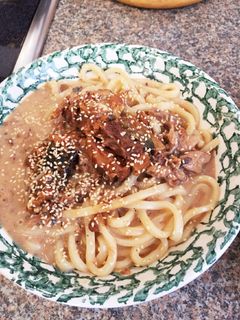 超簡単! ヘルシー サバの豆乳うどん-レシピのメイン写真