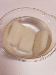 冷凍餅のもっち餅にする方法-レシピのメイン写真